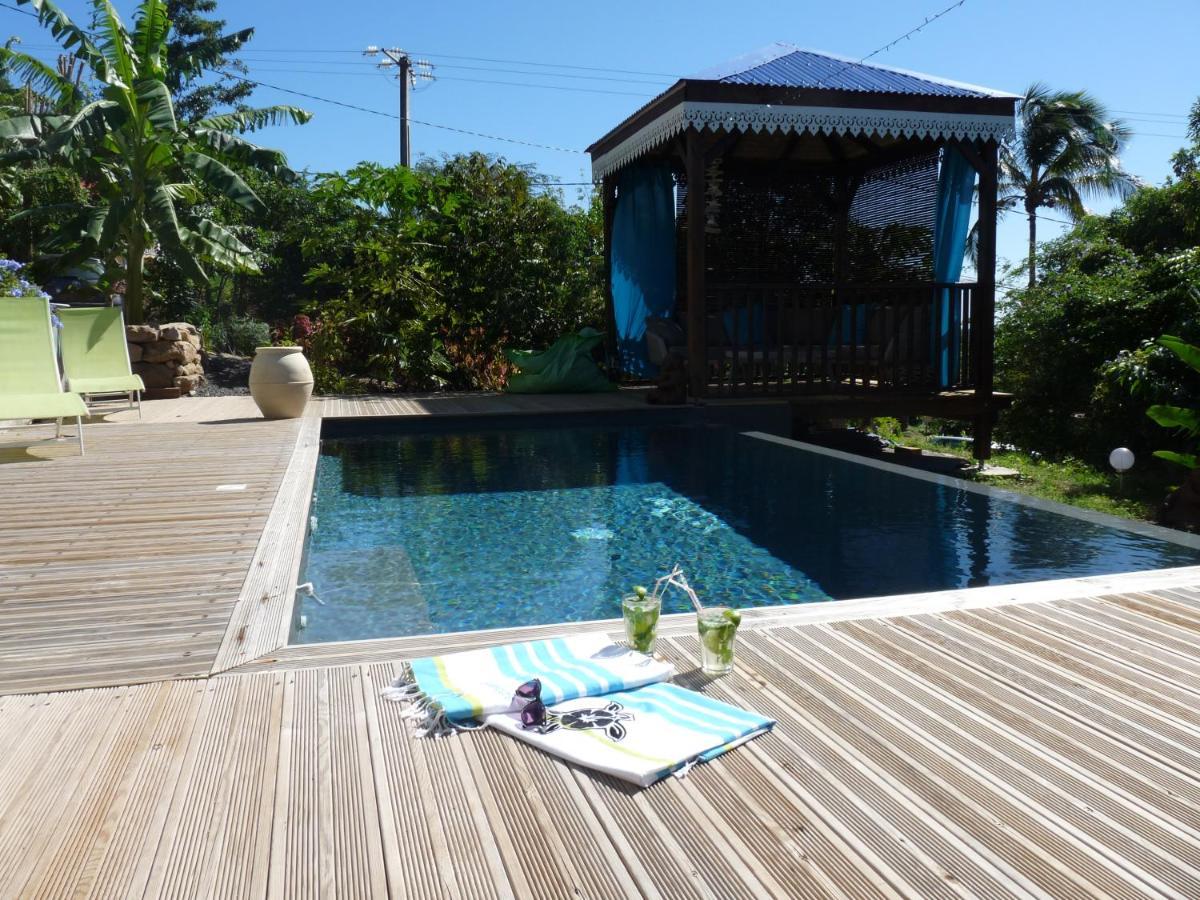 Bungalow La Tortue Bleue Буйант Экстерьер фото