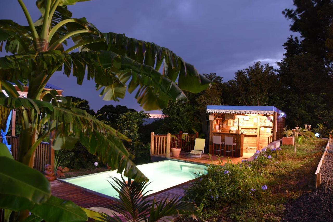 Bungalow La Tortue Bleue Буйант Экстерьер фото