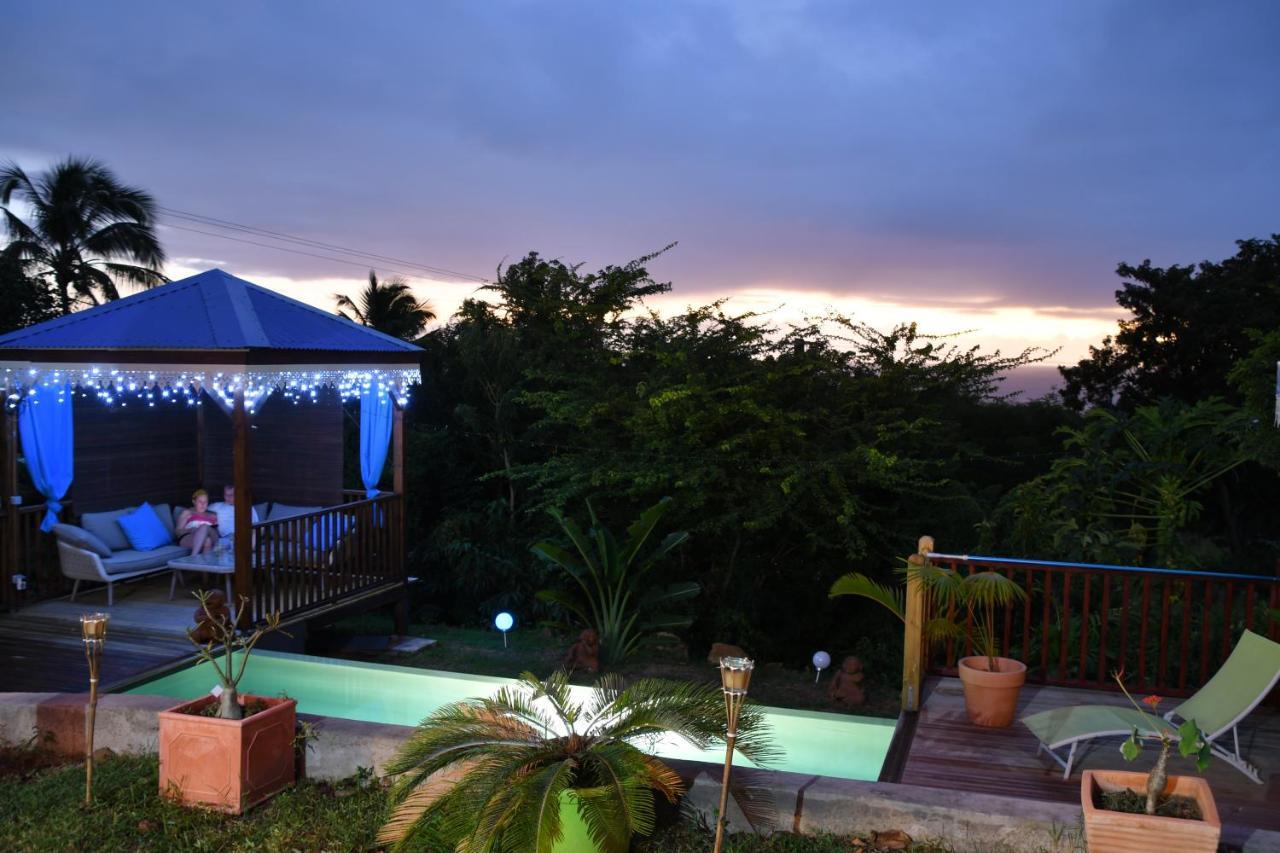 Bungalow La Tortue Bleue Буйант Экстерьер фото