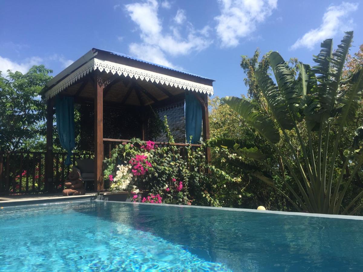 Bungalow La Tortue Bleue Буйант Экстерьер фото